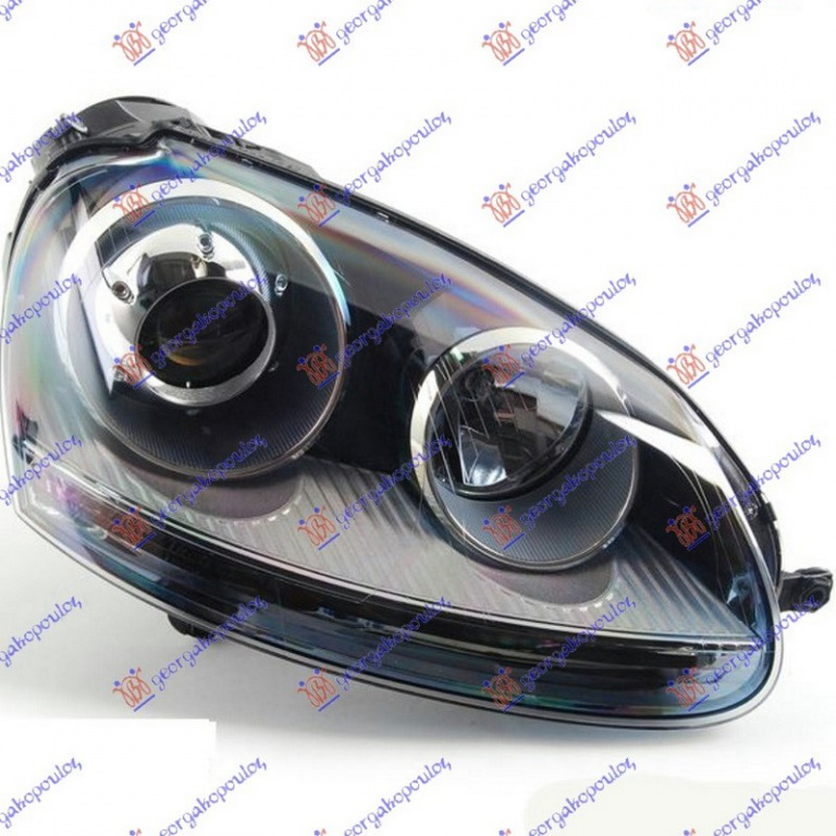 FAR VW JETTA 2005->2010 Far XENON Gti E neagra dreapta PIESA NOUA ANI 2005 2006 2007 2008 2009 2010