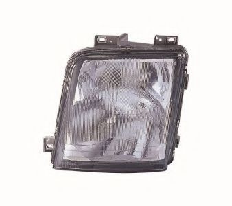Far VW LT Mk II platou / sasiu (2DC, 2DF, 2DG, 2DL, 2DM) (1996 - 2006) LORO 441-1143R-LD-EM