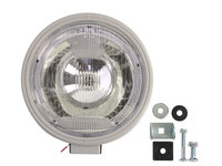 Farul universal Dreapta/stanga raza lunga H1 12/24V diametru 225mm alb plastic Negru halogen GIANT 131-UN10216A