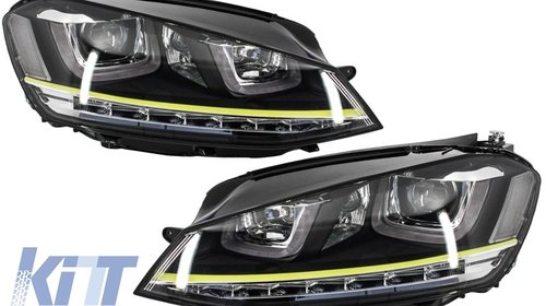 Faruri 3D LED Volkswagen Golf 7 (2012-up) Sem