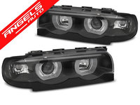 Faruri ANGEL EYES 3D BMW Seria 7 E38 1994-2001 Black Design