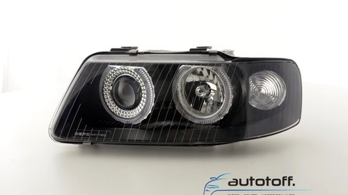 Faruri Angel Eyes AUDI A3 8L (1996-2003) Negru