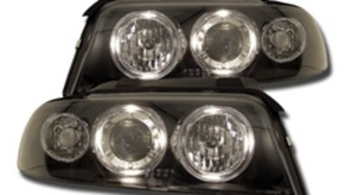 FARURI ANGEL EYES AUDI A4 B5 FUNDAL BLACK -CO