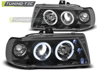 Faruri ANGEL EYES BLACK compatibila SEAT IBIZA / CORDOBA/ POLO VARIANT, SEDAN 10.93-08.99