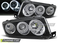 Faruri ANGEL EYES BLACK compatibila SKODA FABIA I 12.99-08