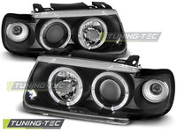 Faruri ANGEL EYES BLACK compatibila VW POLO 6N 10.94-09.99 HATCHBACK