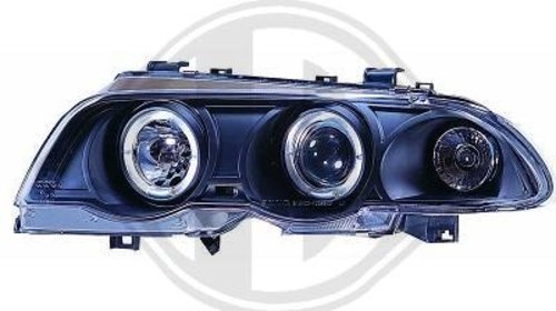 FARURI ANGEL EYES BMW E46 FUNDAL BLACK -COD 1