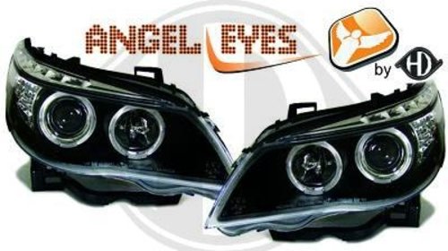 FARURI ANGEL EYES BMW E60 FUNDAL BLACK -COD 1