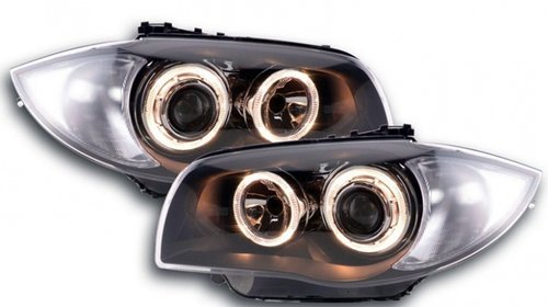 Faruri Angel Eyes BMW Seria 1 E81, E82, E87, 