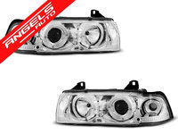 Faruri ANGEL EYES BMW Seria 3 E36 Coupe 90-99 CHROME