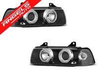 Faruri ANGEL EYES BMW Seria 3 E36 Coupe 90-99 Negru