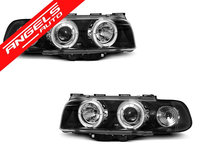 Faruri ANGEL EYES BMW Seria 7 E38 94-98 Negru