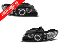 Faruri Angel Eyes Chrysler Voyager 1996-2001 Negru