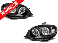 Faruri Angel Eyes CITROEN SAXO 99-03 Negru