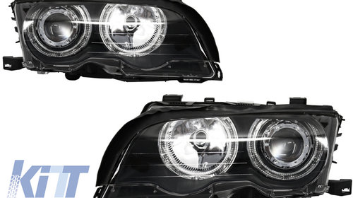 Faruri Angel Eyes compatibil cu BMW Seria 3 E