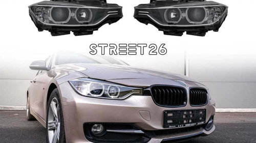 Faruri Angel Eyes Compatibil Cu BMW Seria 3 F