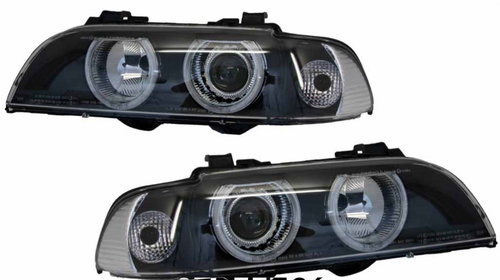 Faruri Angel Eyes compatibil cu BMW Seria 5 E