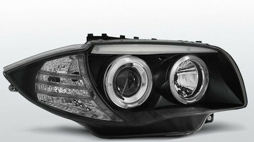 Faruri Angel Eyes LED BMW SERIA 1 E87 E88 ȘI E81 E82