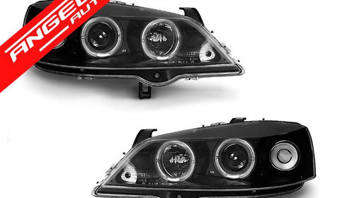 Faruri Angel Eyes Opel Astra G 1997-2004 Blac