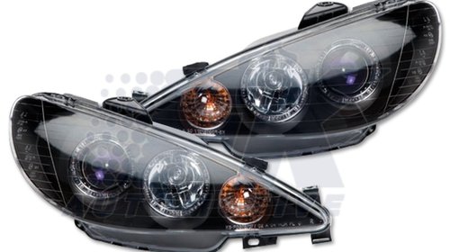 FARURI ANGEL EYES PEUGEOT 206 FUNDAL BLACK -C