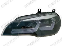 FARURI BI-LED CU DAYLINE SI SEMNALIZARE BMW X5 E70 2011-2013 FARA AFS [V3]