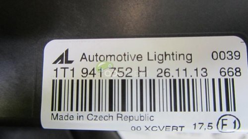 Faruri Bi Xenon Adaptive LED VW Caddy Originale 1T1941752H - 1T1941751H NOI