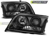 Faruri BLACK compatibila MERCEDES W202 C-KLASA 06.93-06.00