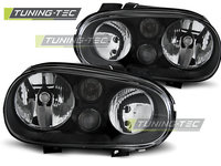 Faruri BLACK compatibila VW GOLF 4 09.97-09.03