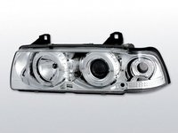 Faruri BMW E36 12.90-08.99 ANGEL EYES Cromat