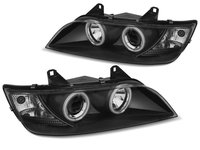 Faruri BMW Z3 1996-2002 Angel eyes CCFL Negru