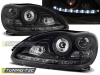 Faruri DAYLIGHT BLACK compatibila MERCEDES W220 S-KLASA 09.98-05.05