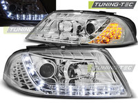 Faruri DAYLIGHT Crom look compatibila VW PASSAT 3BG B5 FL 09.00-03.05