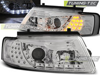 Faruri DAYLIGHT Crom look compatibila VW PASSAT B5 11.96-08.00