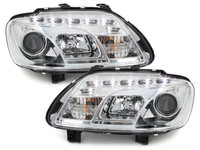 Faruri DAYLINE compatibil cu VW Touran 1T 03-06_drl optic_chrome