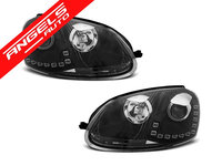 Faruri DRL VW GOLF 5 03-09 Black