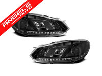 Faruri DRL VW GOLF 6 2008-2012 Black