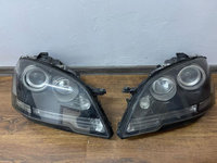 Faruri far dreapta stânga Mercedes ML W164 Facelift halogen complet