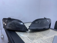 Faruri far stânga dreapta Audi TT 8J 8J0941003M 004M 2006-2015 S-line cu lupă interior negru