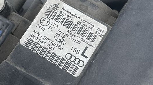 Faruri far stanga dreapta Audi A4 B8 cod 8K0941003 an 2008-2012
