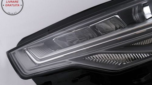 Faruri Full LED Audi A6 4G C7 (2011-2014) Facelift Design conversie de la Xenon la- livrare gratuita