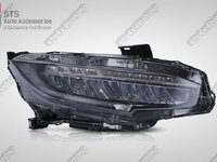 FARURI FULL LED CU SEQUENTIAL LED SEMNALIZARE HONDA CIVIC 2016-2019 [V1]