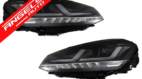 Faruri Golf 7 Osram Full LED Volkswagen (2012-2017) Black LEDrivin