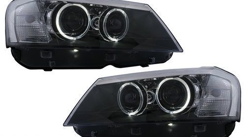 Faruri LED Angel Eyes compatibil cu BMW X3 F2
