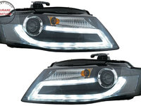 Faruri LED Audi A4 B8 8K (2008-2011) Facelift Light Bar Design Lumina De Zi LED DR- livrare gratuita