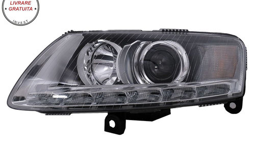 Faruri LED Audi A6 4F C6 (2008-2011) Conversie pentru Xenon la Facelift Design- livrare gratuita