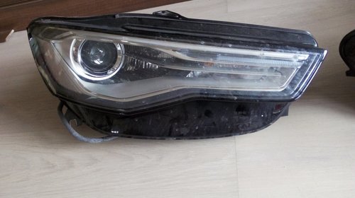 Faruri led bi xenon Audi a6 4g c7 complete fabricatie 2015