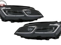 Faruri LED Bi-Xenon Look VW Golf 7 VII (2012-2017) Facelift G7.5 R Line Design cu