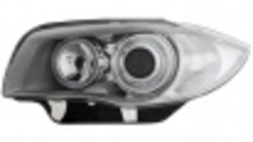 Faruri LED compatibil cu BMW SERIA 1 E87 04-07 2 Angel Eyes Crom
