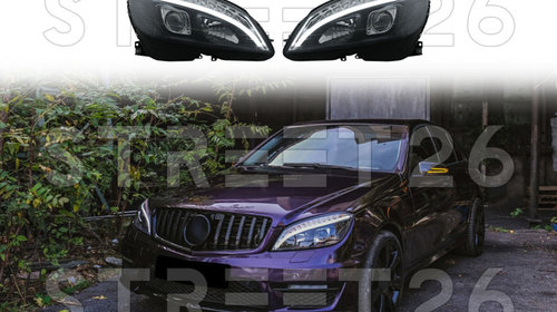 Faruri LED Compatibil Cu Mercedes C-Class W20