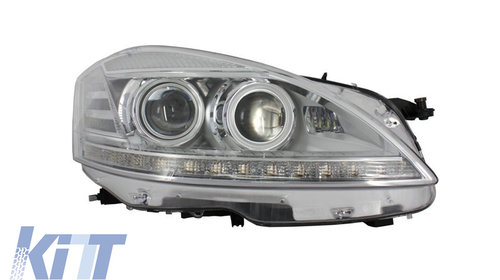 Faruri LED compatibil cu MERCEDES W221 S-Class (2005-2009) Facelift Look
